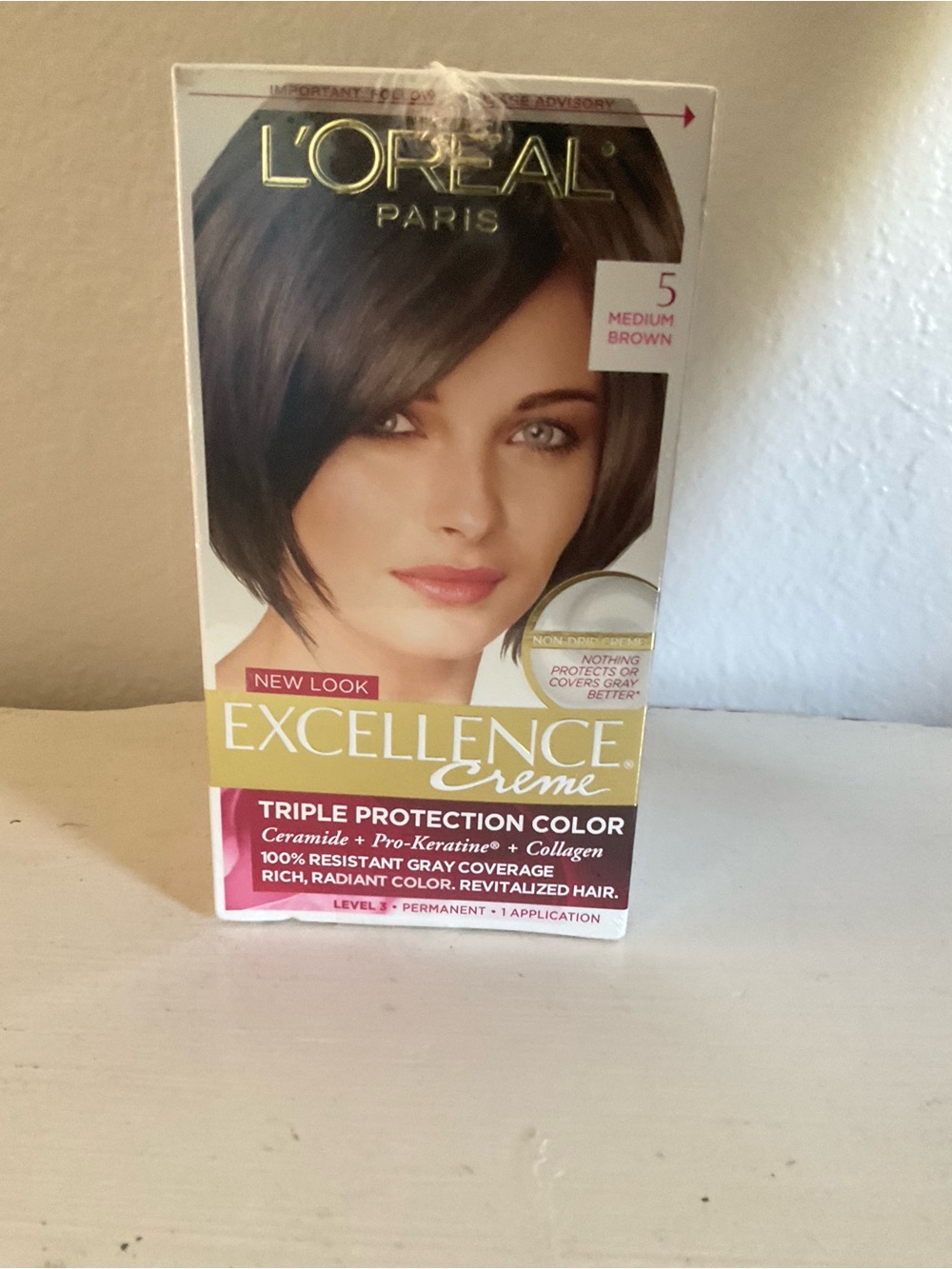 2 pack Excellence Creme Hair Color - Medium Brown (5)